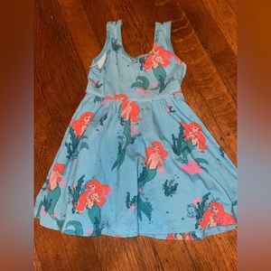 Rags to Raches sleeveless Disney Ariel Little Mermaid Dress